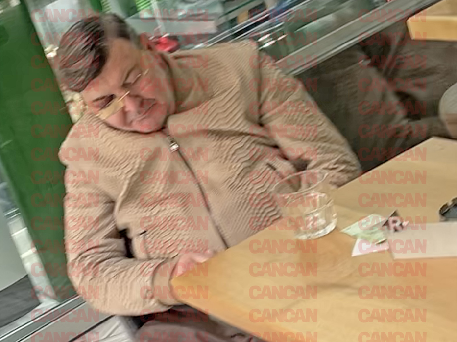 Dan Nicorescu, relaxat la masă