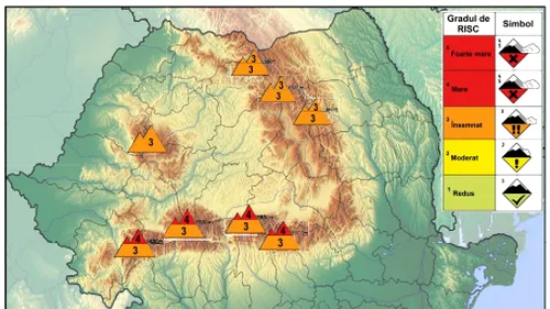 ANM, în alertă! Atenționare de RISC MARE în mai multe zone din România