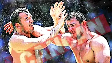 Fac wrestling in ulei de masline