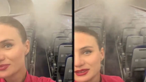 Fenomenul inedit care are loc în avion, dar puțini pasageri știu despre el. Ce este „norul misterios” filmat de o stewardesă