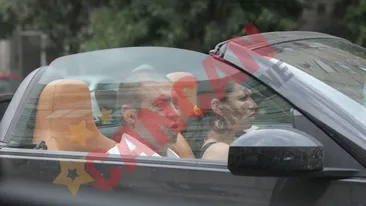 Iubita il plimba pe Rudel Obreja cu decapotabila
