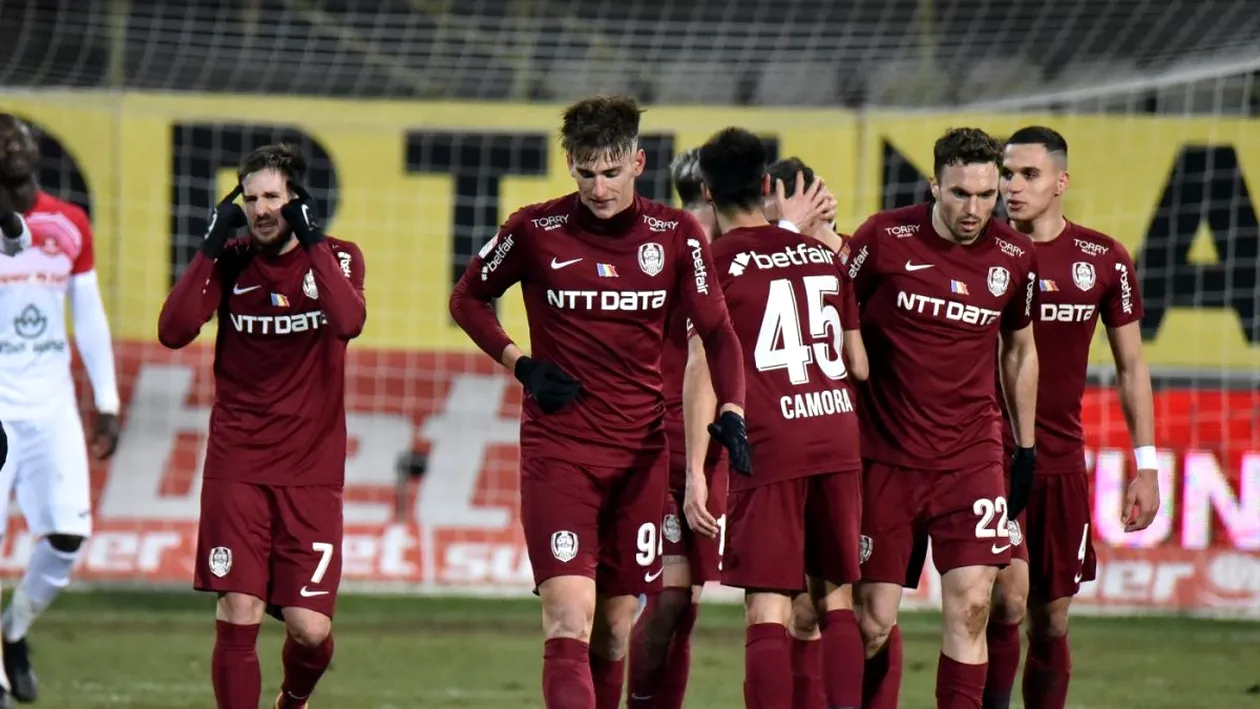 CFR Cluj învinge în Bănie și se desprinde de FCSB: „Am venit după puncte, aveam nevoie!”