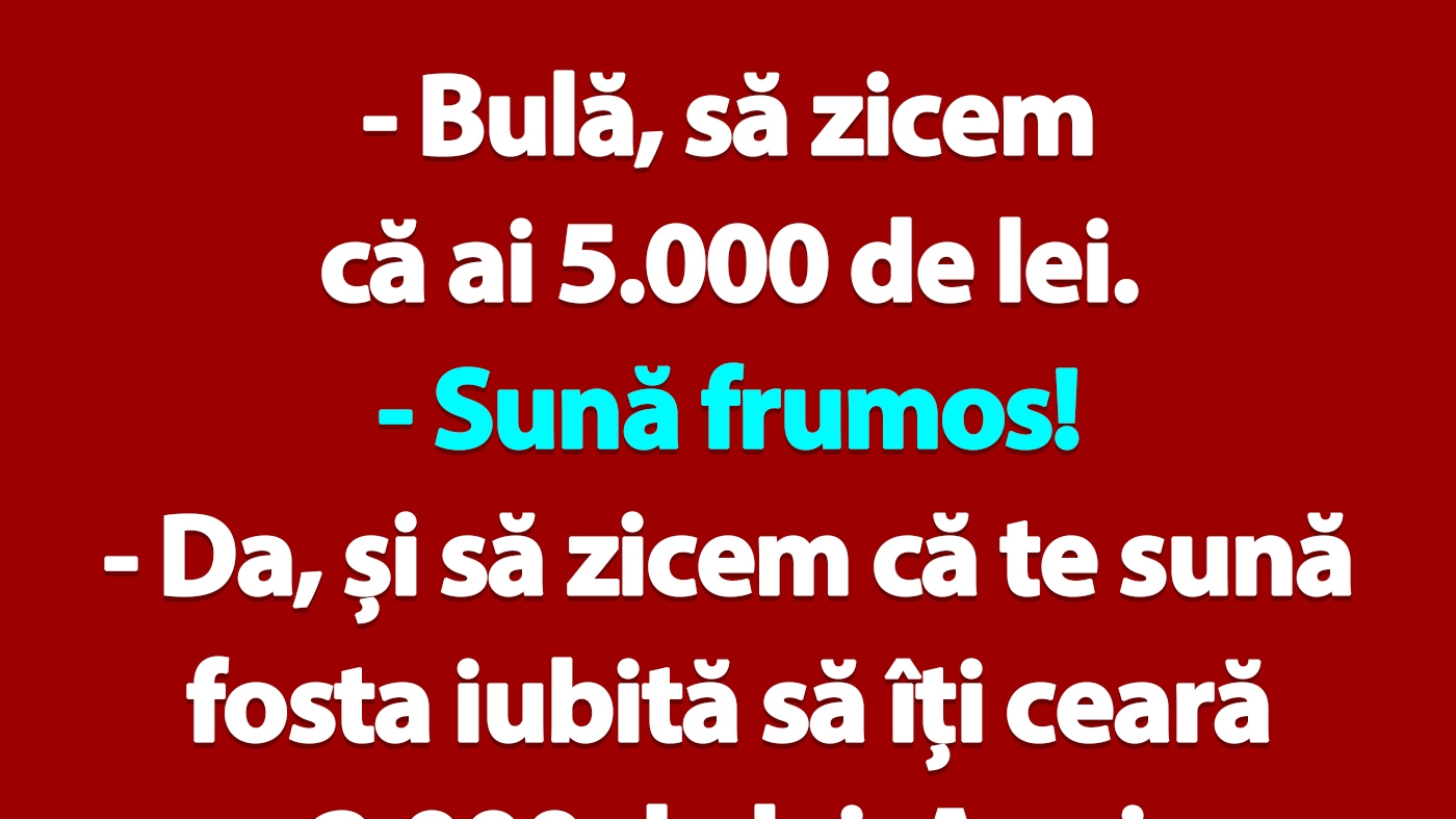 BANC | Bulă și matematica amoroasă