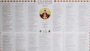 Calendar ortodox pentru luna aprilie 2022. Ce mari sfinţi sunt pomeniți luna aceasta