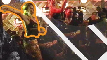 Fosta știristă din Antenă s-a unduit lasciv, pe masă, la LOFT! Soțul n-a mai avut nicio reacție