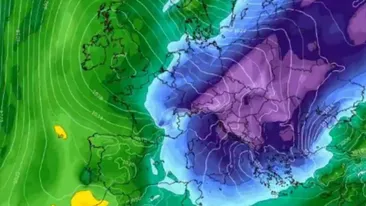 România, traversată de o masă de aer siberian! Temperaturile vor scădea brusc