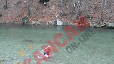 Caditele cu apa termala de la Herculane luate cu asalt de Craciun