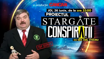 “Conspirații cu gen. Emil Străinu” începe joi, 26 iunie, de la 22:00, LIVE pe YouTube Cancan 