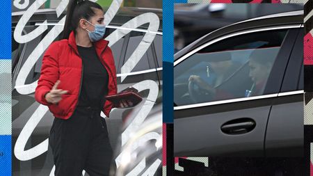 Elena Băsescu s-a ”energizat” cu paiul, direct din benzinărie! Fiica fostului președinte a tras pe dreapta la jumătatea drumului