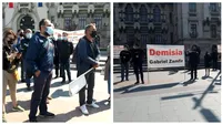 Protest de amploare în Craiova! Cu contractele suspendate, angajații Filarmonicii cer demisia managerului