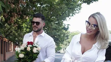 Bianca şi Victor Slav, prezenţi la cununia lui Bogdan Vlădău cu Gina Chirilă. Cum s-au îmbrăcat blonda şi prezentatorul TV