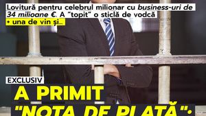 Lovitură pentru celebrul milionar cu business-uri de 34 milioane €. A ”topit” o sticlă de vodcă + una de vin și...A primit "nota de plată": CONDAMNARE!
