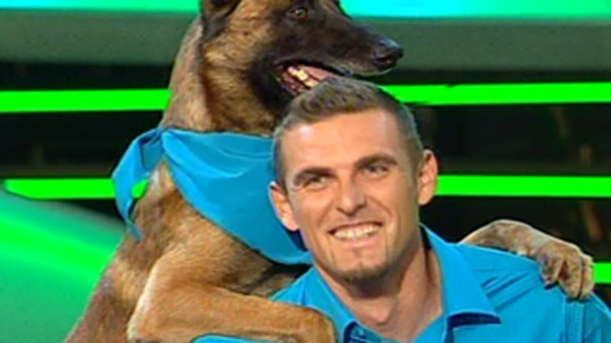 Slow a devenit Great! Cel mai bine dresat caine a emotionat juriul Romanii au talent!