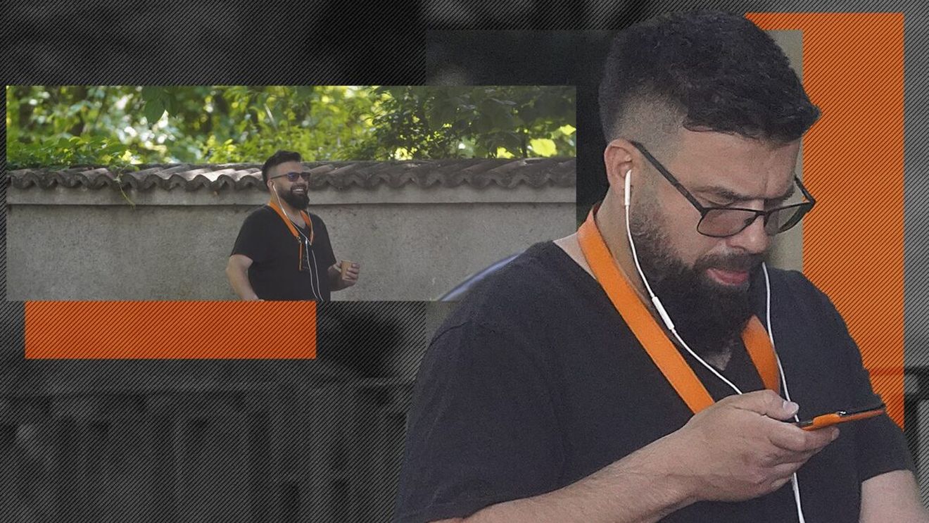 Cum l-am surprins pe Edi Stancu, în buricul Capitalei. Faimosul coregraf ”forțează” silueta!