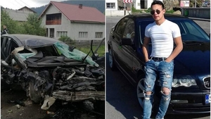 El este tânărul care a murit în accidentul din Neamț! Acul vitezometrului a rămas blocat la 180 km/h