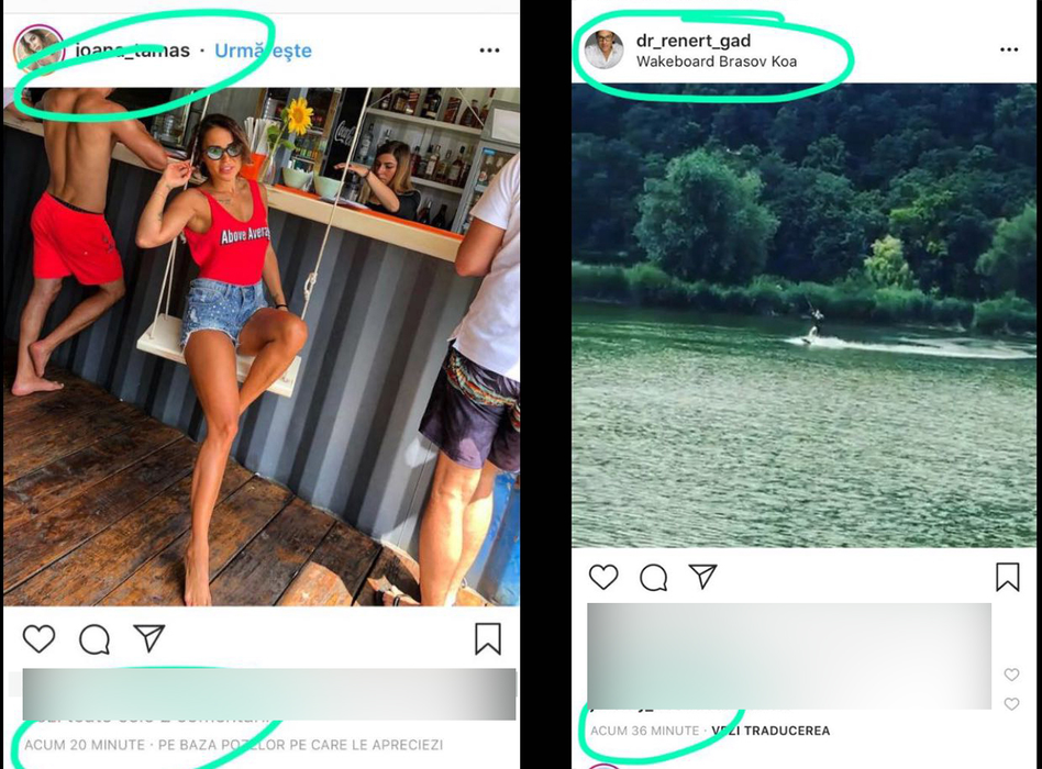 Ioana Tamaș și "Winnetou" au petrecut weekendul în același loc, la Brașov
