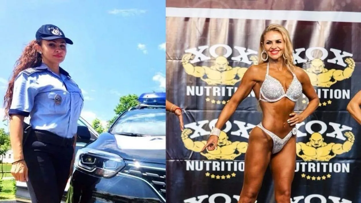 O sexy-polițistă din Maramureș a făcut furori pe Facebook! Colegii ei au postat poze cu ea în costum de baie