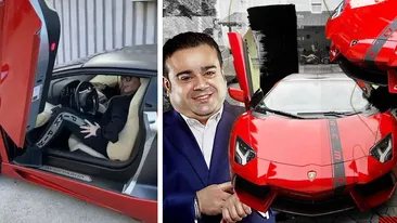 Loredana Groza, dans lasciv în Lamborghini-ul lui Adi Minune. Manelistul i-a dat bolidul pentru o tură prin București | FOTO & VIDEO