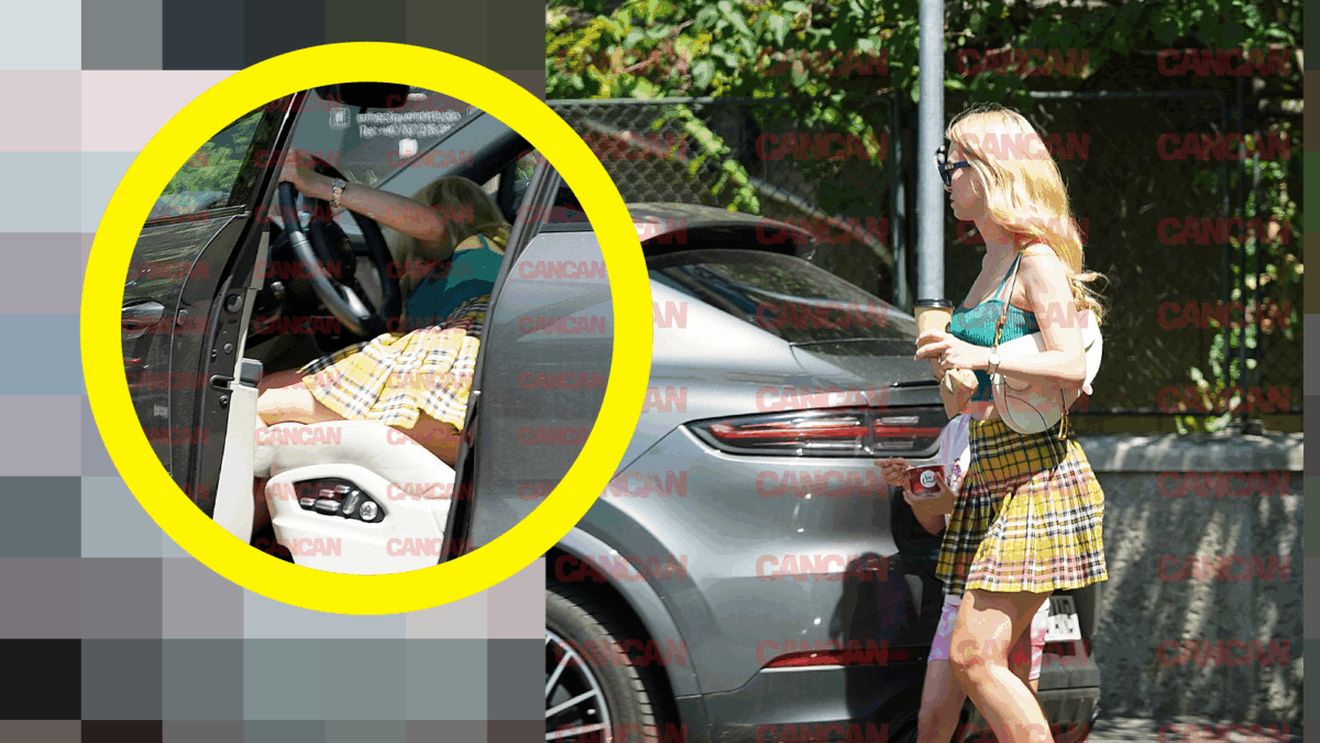 Andreea Bălan, show total în noul bolid de 150.000 €! A dat "flash-uri" cu fustița super scurtă și i-a lăsat pe toți cu gurile căscate