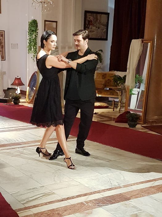 Andreea Marin a dansat cu Mihai Petre.