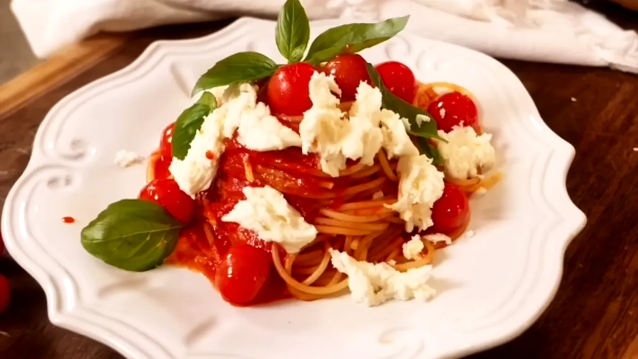 Spaghetti alla Caprese, direct din Capri – Pasta Queen îți șoptește o rețetă simplă, perfettissima!