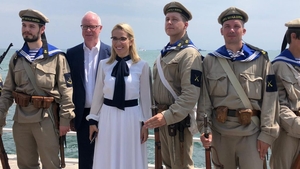 Ramona Ioana Bruynseels îi face concurență lui Carmen Iohannis. Ce ținută a purtat contracandidata lui Klaus Johannis de ziua Marinei