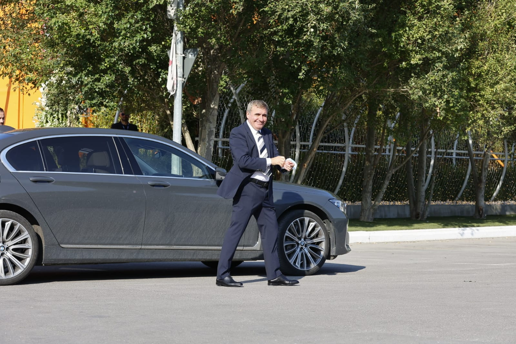 Gheorghe Hagi a optat pentru o ținută simplă la nunta Simonei Halep.