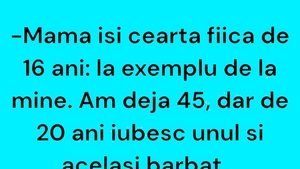 Bancul de weekend | Mama își ceartă fiica de 16 ani