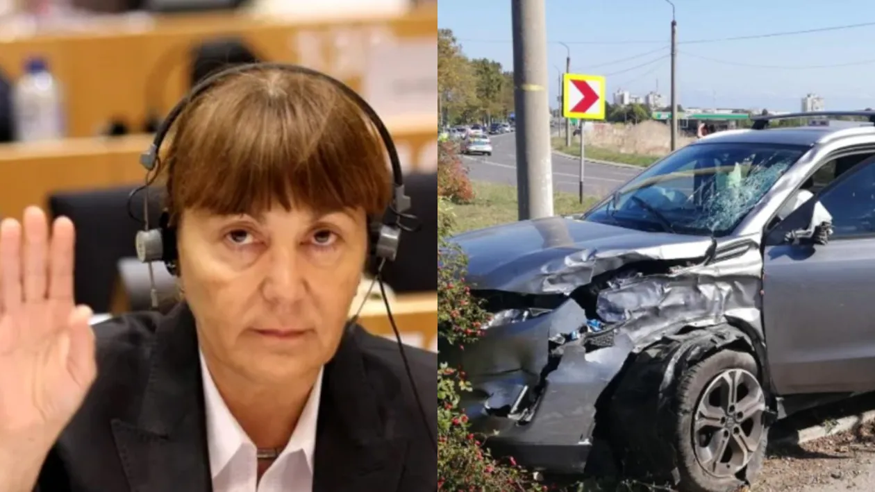 Poliția a stabilit! Monica Macovei este de vină pentru accidentul produs zilele trecute în județul Constanța. Motociclistul pe care l-a lovit se află în stare gravă la ATI