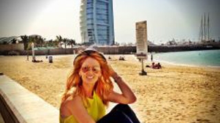 Andreea Banica s-a distrat in Dubai! Afla ce cladiri au dat-o pe spate pe vedeta!