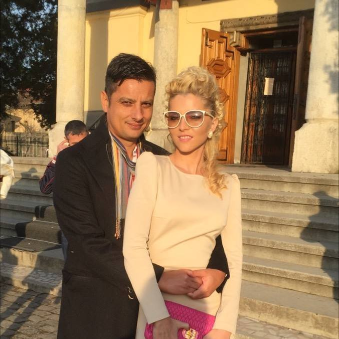 Petre Ioviţă şi soţia lui
