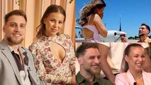 Imagini din culisele emisiunii Mireasa, de la Antena 1. Cum a fost aranjată logodna dintre Ema și Alan