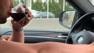 Fostul iubit al Biancăi Drăgușanu a scandalizat Instagramul cu această filmare. Ce a putut să facă în timp ce conducea...