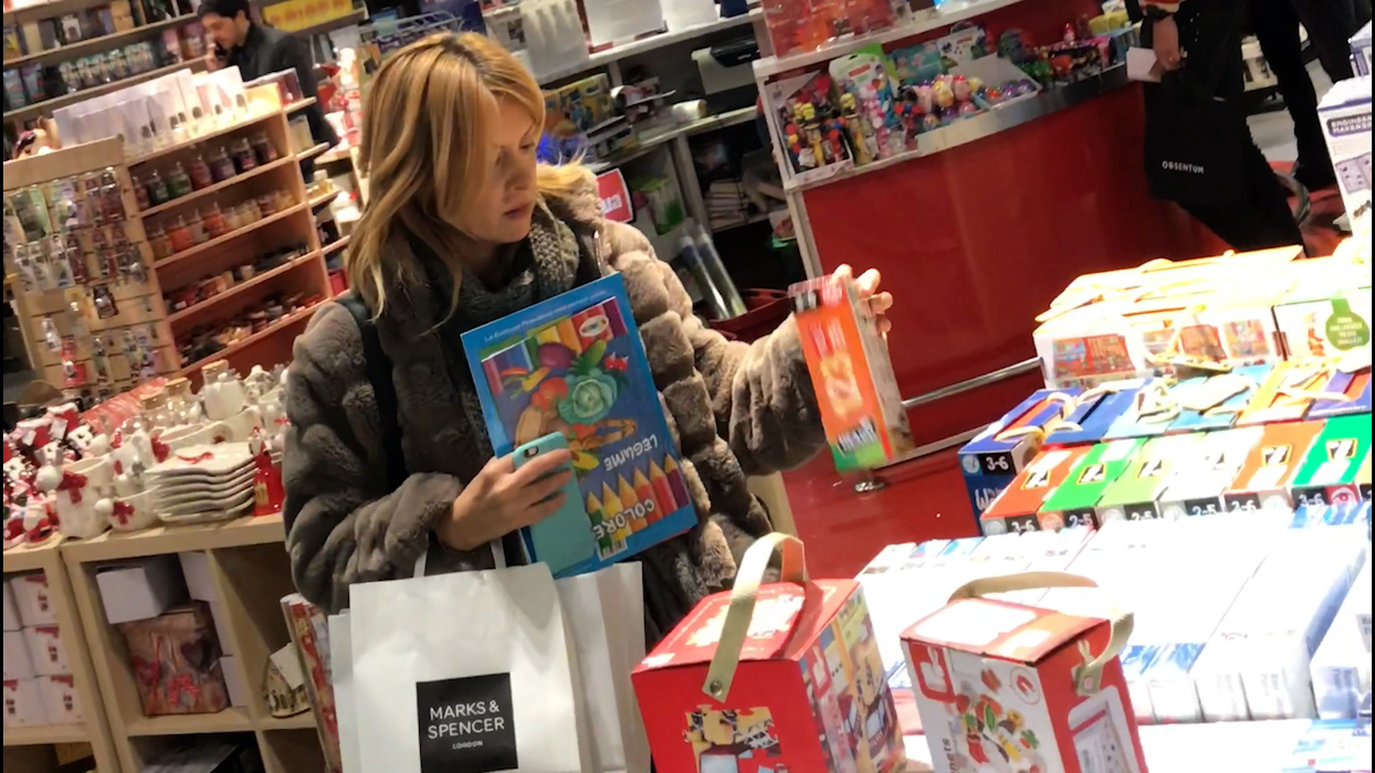 Simona Gherghe a ales cadourile cu mare atenție
