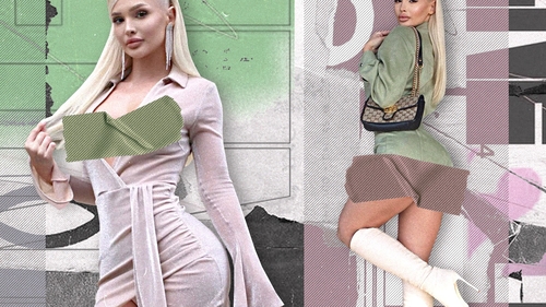 Cum arată cea mai „tunată” blondă de pe Insta. O vezi și ți se pare ireală, formele ei te bagă-n „boală”