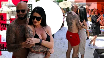 Cum a combinat Giani Kiriță o brunetă tatuată la un party cu spumă, la piscină