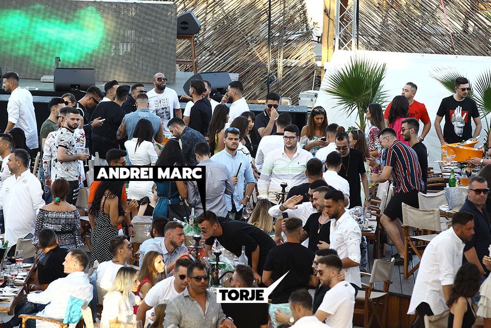 Gabi Torje și Andrei Marc s-au distrat alături de fani la Nuba Mamaia