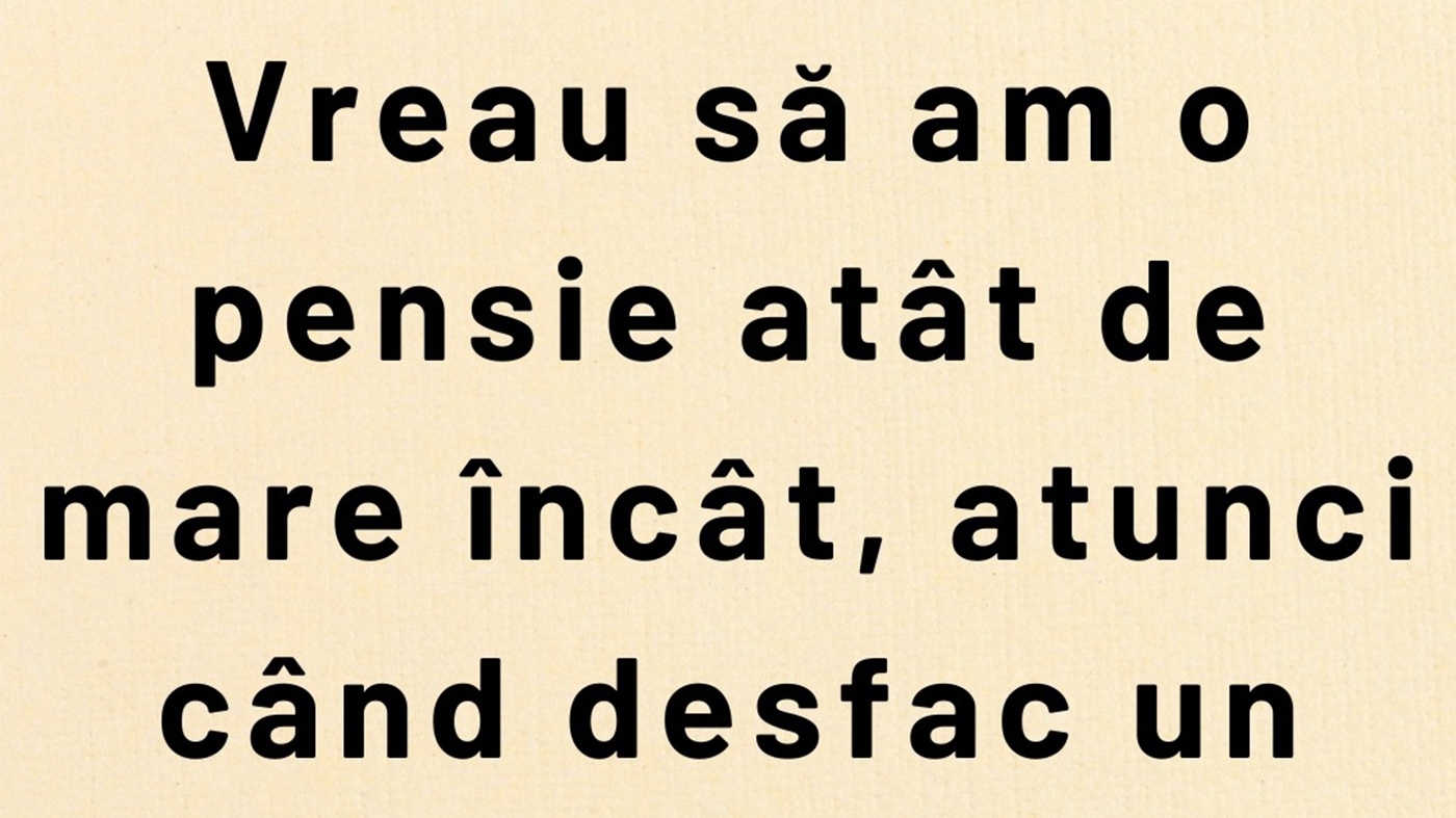 BANCUL ZILEI | Când poți spune că ai o pensie mare în România