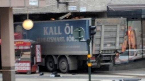 Prima imagine cu atacatorul de la Stockholm