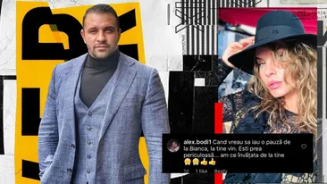 Alex Bodi i-a făcut “avansuri” cântăreței Anna Lesko: “Când vreau să iau o pauză de la Bianca, la tine vin!”