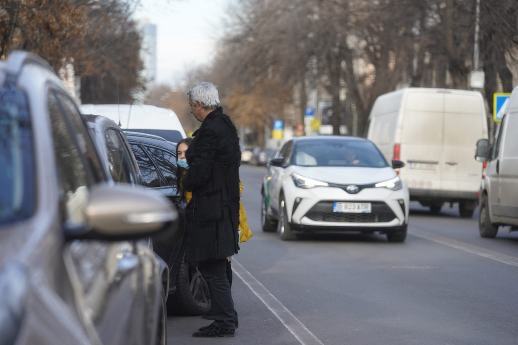 Dan Diaconescu a ajuns în ”Floreasca”, alături de fiica lui