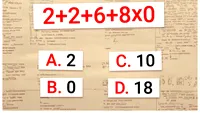Test de inteligență | Știți să rezolvați ecuația 2+2+6+8x0? Un elev de clasa a III-a o calculează în doar câteva secunde