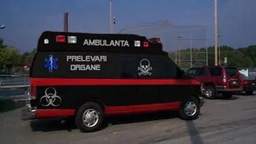 Ambulanța neagră care fură copii a ajuns în Italia! Românii au băgat frica în locuitorii din Peninsulă