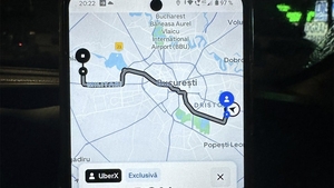 Un client a comandat o mașină Uber din Dristor în Chiajna. Cât a plătit pentru cursa de 19.6 km (41 de minute)