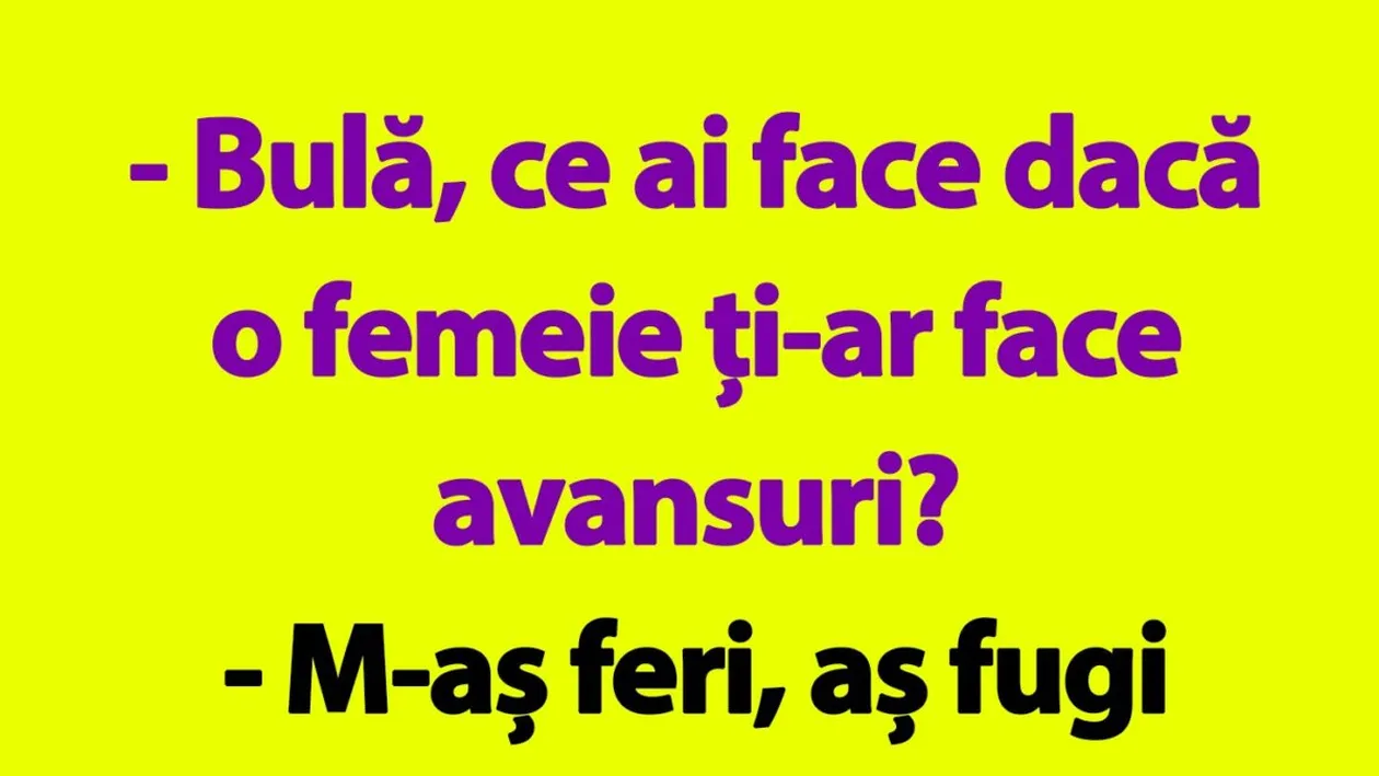 Bancul de duminică | Bulă și avansul