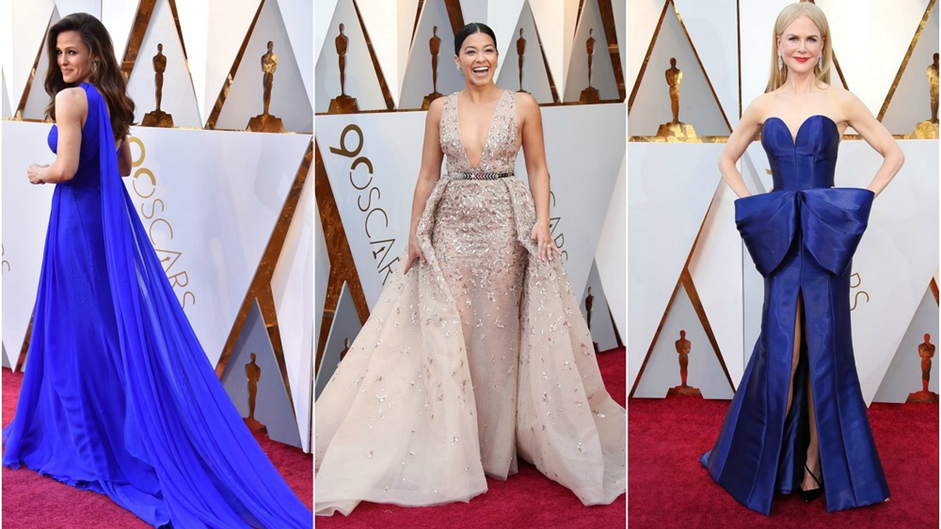 Oscar 2018. Top 10 cel mai bine îmbrăcate actrițe de la gala de decernare a renumitelor statuete de aur. Uneia dintre ele i s-a văzut zona intimă