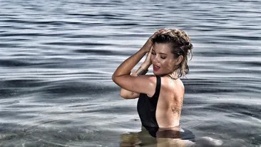 Gina Pistol, pictorial nud după ce s-a aflat că se iubeşte cu Smiley! Cum arată vedeta goală la 35 de ani