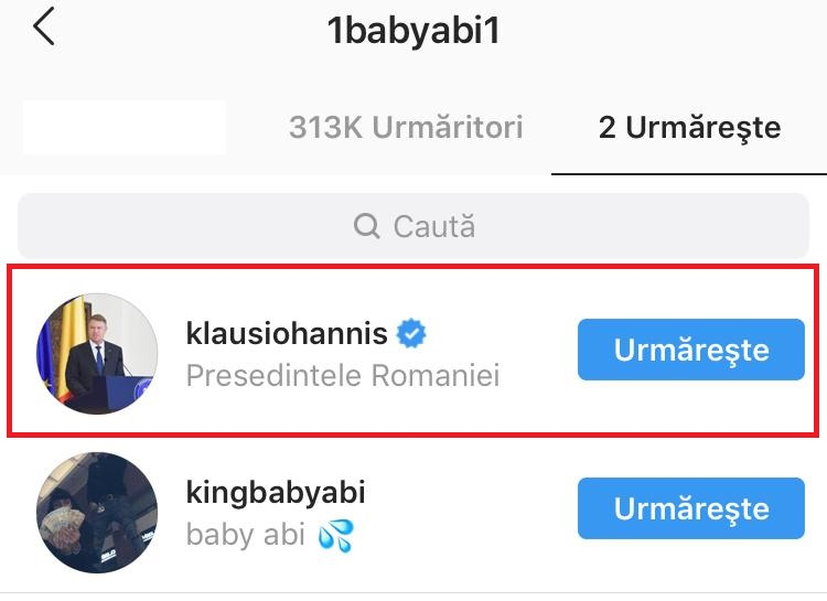 Regele Instagramului din Buzău îl ”spionează” pe președintele Iohannis