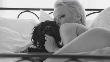 Pamela Anderson are 46 de ani si parca a oprit timpul in loc: Arata BESTIAL si s-a dezbracat din dragoste pentru caini! VIDEO