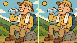 TEST IQ | Aceste două poze par identice, dar nu sunt. Identificați cele 3 diferențe în cel mult 31 de secunde!